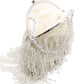 Vintage Silver Beaded Tassel Batua - Rajwada