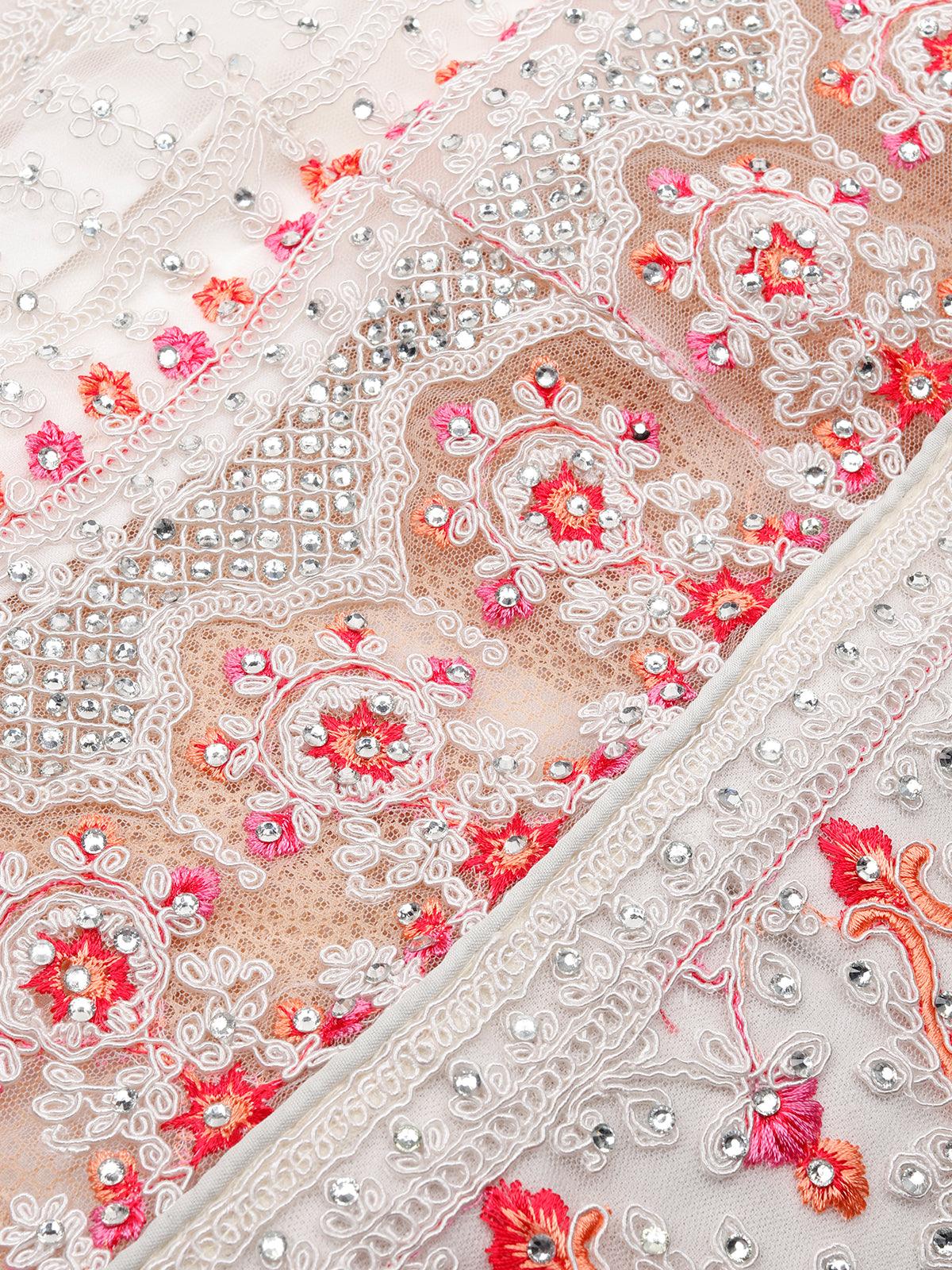 VOGUIS SEMI STITCHED LEHENGA CHOLI SET - Rajwada