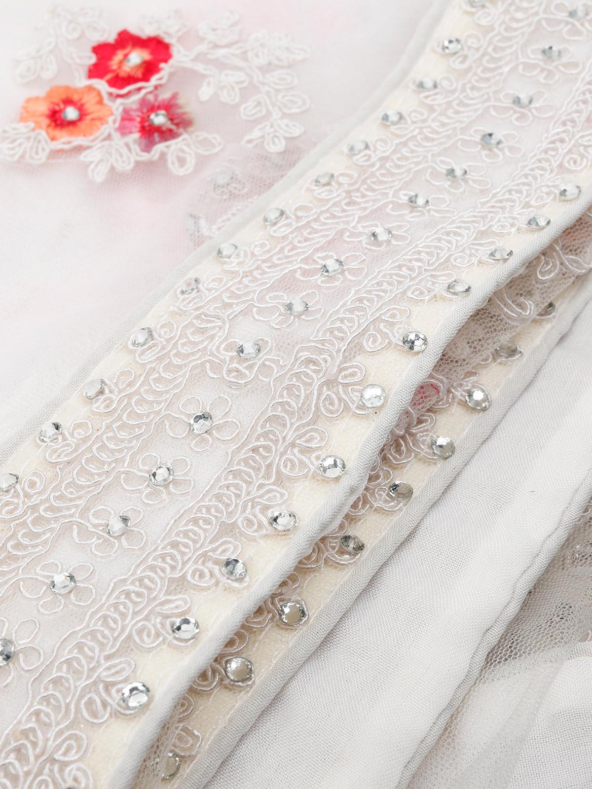 VOGUIS SEMI STITCHED LEHENGA CHOLI SET - Rajwada