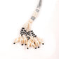 White Beaded Kundan Choker Necklace - Rajwada