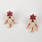 White Cluster Beaded Necklace Set - Rajwada