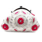White Dressberry Zari Batuwa - Rajwada