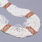 White multi-layered tradtional necklace - Rajwada