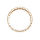 White Pearl 3 Strand Rhinestone Bangle - Rajwada