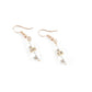 White Pearl Multi String Brooch Necklace - Rajwada
