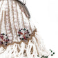 White stunning tassel embellished sling bag - Rajwada