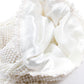 Winsome White Pearly Potli - Rajwada