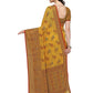 Yellow Colour Banarasi Silk Madhubani Work Saree - Rajwada