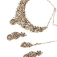 Yellow Crystal Necklace Set - Rajwada